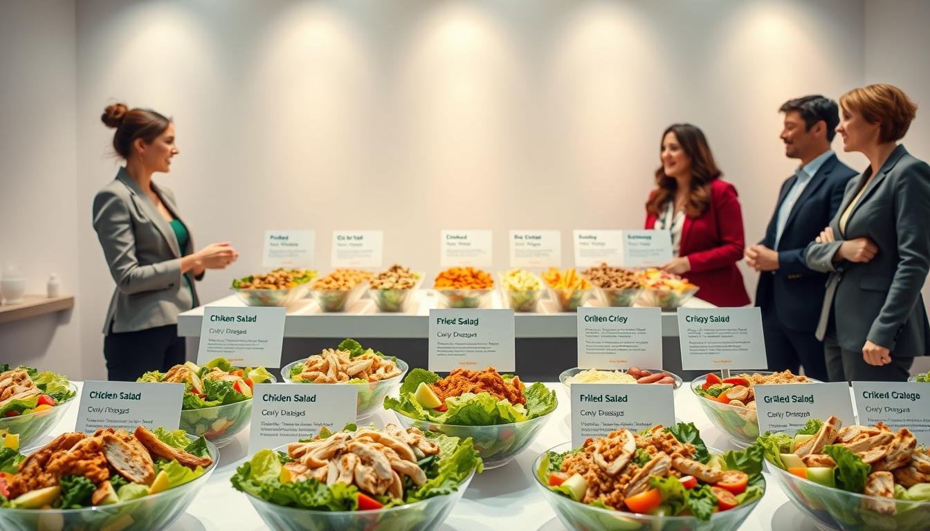 Subway Chicken Salad menu