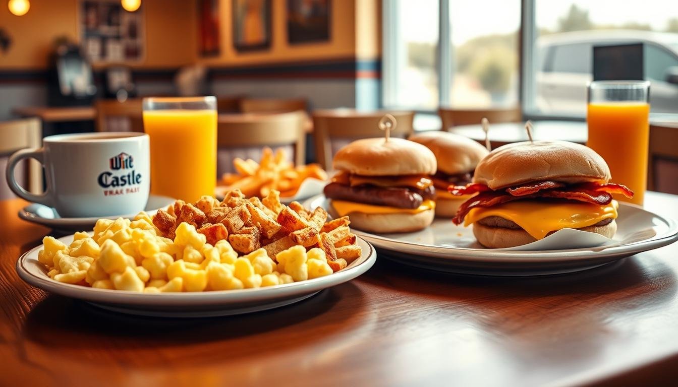 white castle breakfast menu