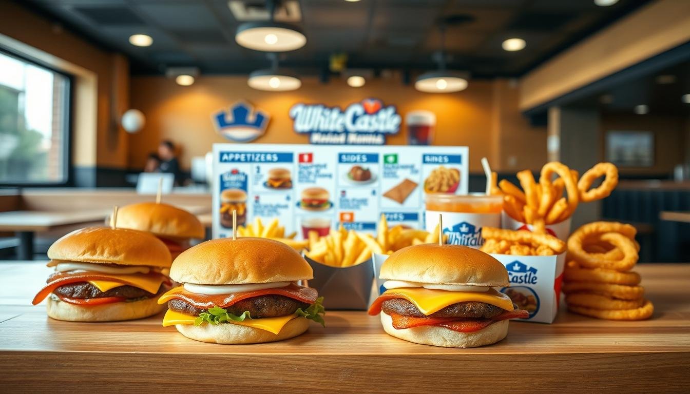 white castle menu